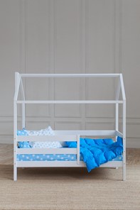 Детская кровать Домик, цвет белый в Рязани