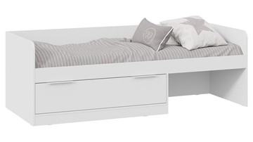 Кровать односпальная детская Марли Тип 1 (Белый) в Рязани