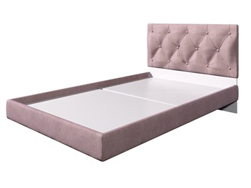 Детская кровать с каретной стяжкой Милана-3 МС 900, Розовый в Рязани