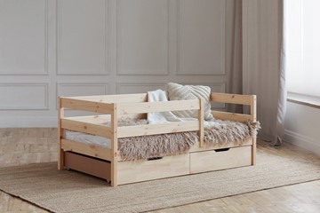 Кровать детская Софа с ящиками, без покраски в Рязани