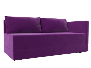 Детский диван Никас, Фиолетовый (Микровельвет) в Рязани