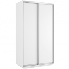 Шкаф 2-дверный Хит (ДСП), 1200x600x2200, белый снег в Рязани