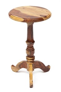 Кофейный столик Бомбей - 0237 палисандр, 35*35*60, натуральный (natural) арт.10046 в Рязани