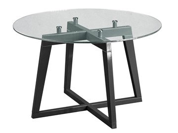 Стеклянный столик Рилле-445 (серый графит) в Рязани