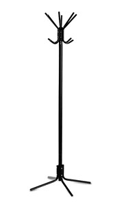 Вешалка-стойка 6-рожковая, Черный матовый в Рязани