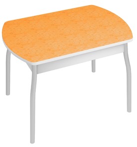 Обеденный стол Орфей-6, Оранжевые цветы в Рязани