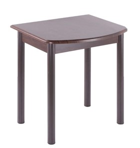 Пристенный стол НСПГ-01 МДФ, венге/венге/38 прямые трубки крашеные коричневый в Рязани