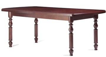 Деревянный кухонный стол 2,5(3,0)х1,1 на четырех ножках, (патина) в Рязани