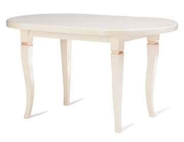 Обеденный овальный стол Соло плюс 140х80, (покраска 2 тип) в Рязани
