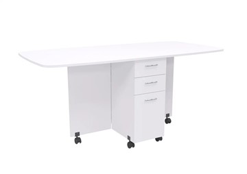 Кухонный стол 1-6702, Белый в Рязани
