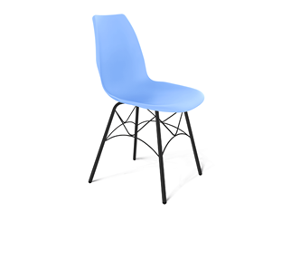 Кухонный стул SHT-ST29/S107 (голубой pan 278/черный муар) в Рязани