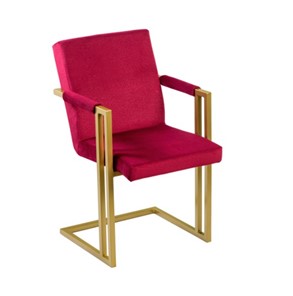 Обеденный стул Бруно, Золото/Аврора 11(бордовый) в Рязани