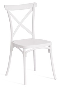 Обеденный стул CROSS (mod. PL24) 48х58х89 White (белый) 11954 арт.20052 в Рязани