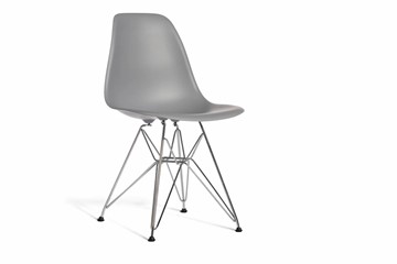 Обеденный стул derstuhl DSL 110 Chrom (темно-серый) в Рязани