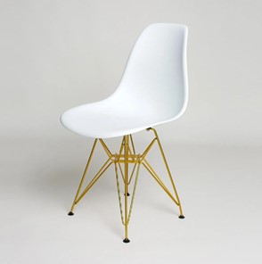 Обеденный стул derstuhl DSL 110 Gold (белый) в Рязани