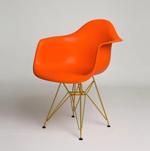 Обеденный стул derstuhl DSL 330 Gold (Оранжевый) в Рязани