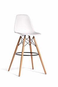 Барный стул derstuhl DSL 110 Wood bar (белый) в Рязани