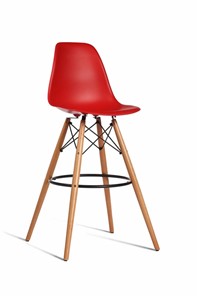 Барный стул derstuhl DSL 110 Wood bar (красный) в Рязани