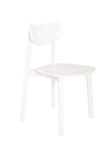 Обеденный стул Daiva Вега ЖС, Белый в Рязани