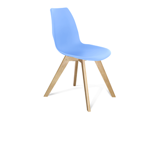 Обеденный стул SHT-ST29/S39 (голубой pan 278/прозрачный лак) в Рязани
