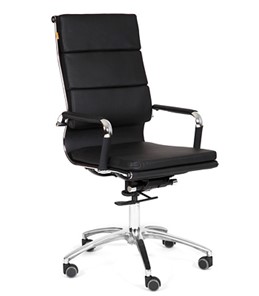 Компьютерное кресло CHAIRMAN 750 экокожа черная в Рязани