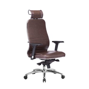 Офисное кресло Samurai KL-3.04, темно-коричневый в Рязани