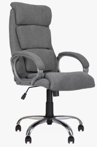 Кресло для офиса DELTA (CHR68) ткань SORO 93 в Рязани