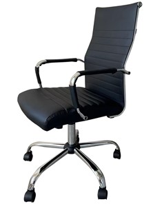 Кресло компьютерное C039D черный в Рязани