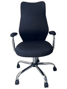 Кресло компьютерное C168 черный в Рязани
