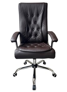 Кресло офисное С 22  коричневый в Рязани