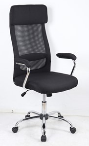Кресло компьютерное VASSA BLACK (чёрный) в Рязани