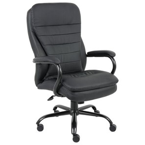 Офисное кресло BRABIX PREMIUM "Heavy Duty HD-001", усиленное, НАГРУЗКА до 200 кг, экокожа, 531015 в Рязани