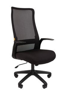 Кресло компьютерное CHAIRMAN 573, черное в Рязани