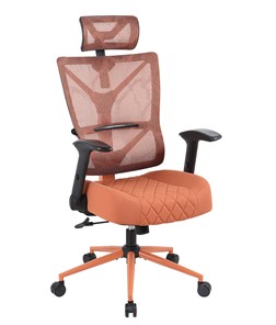 Офисное кресло CHAIRMAN CH566 сетчатый акрил оранжевый / полиэстер оранжевый в Рязани