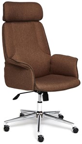 Офисное кресло CHARM ткань, коричневый/коричневый , F25/ЗМ7-147 арт.13340 в Рязани