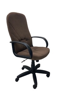 Кресло офисное Менеджер коричневый в Рязани