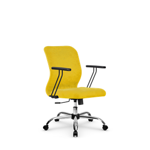 Кресло SU-Mr-4/подл.109/осн.003  желтый в Рязани