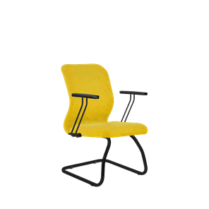 Кресло офисное SU-Mr-4/подл.109/осн.008 желтый в Рязани