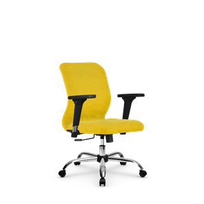 Компьютерное кресло SU-Mr-4/подл.200/осн.003 желтый в Рязани