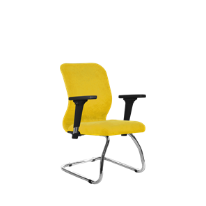 Компьютерное кресло SU-Mr-4/подл.200/осн.007 желтый в Рязани