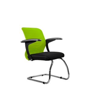Офисный стул SU-M-4/подл.160/осн.007, Зеленый/Черный в Рязани