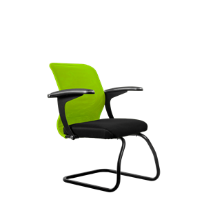 Офисный стул SU-M-4/подл.160/осн.008, Зеленый/Черный в Рязани
