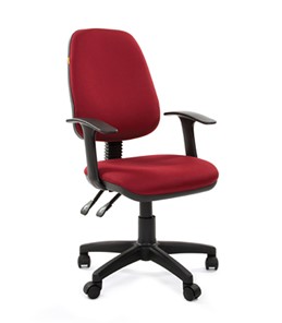 Кресло CHAIRMAN 661 Ткань стандарт 15-11 красная в Рязани