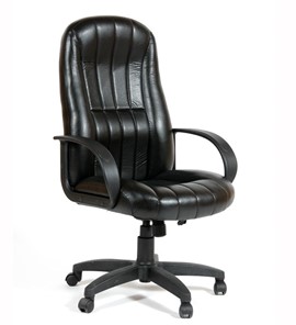 Офисное кресло CHAIRMAN 685, экокожа, цвет черный в Рязани