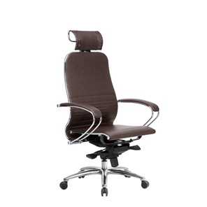 Кресло офисное Samurai K-2.04 темно-коричневый в Рязани
