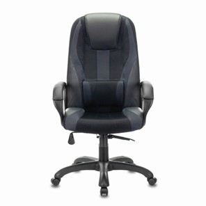 Компьютерное кресло Brabix Premium Rapid GM-102 (экокожа/ткань, черное/серое) 532105 в Рязани