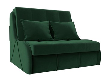 Прямой диван Риттэр 100, Зеленый (велюр) в Рязани