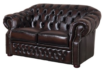 Прямой диван В-128 (2-х местный) brown в Рязани