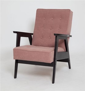 Кресло Ретро (венге / RS 12 - розовый) в Рязани