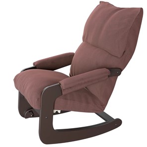 Кресло Трансформер Амадео ВСК №81 (каркас венге, сиденье коричнево-розовое) в Рязани